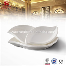 hotel & restaurant tableware no melamine dinner set unique plate